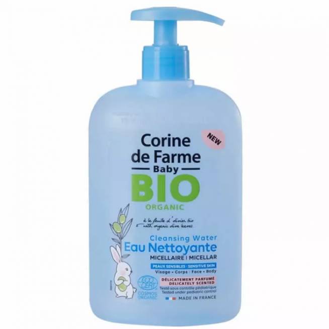 "Corine De Farme Baby Bio" ekologiškas valomasis vanduo 500ml