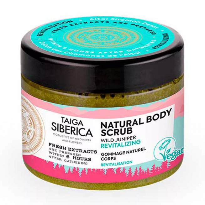 "Natura Siberica Taiga Exfoliating Corporal Natural" 1un