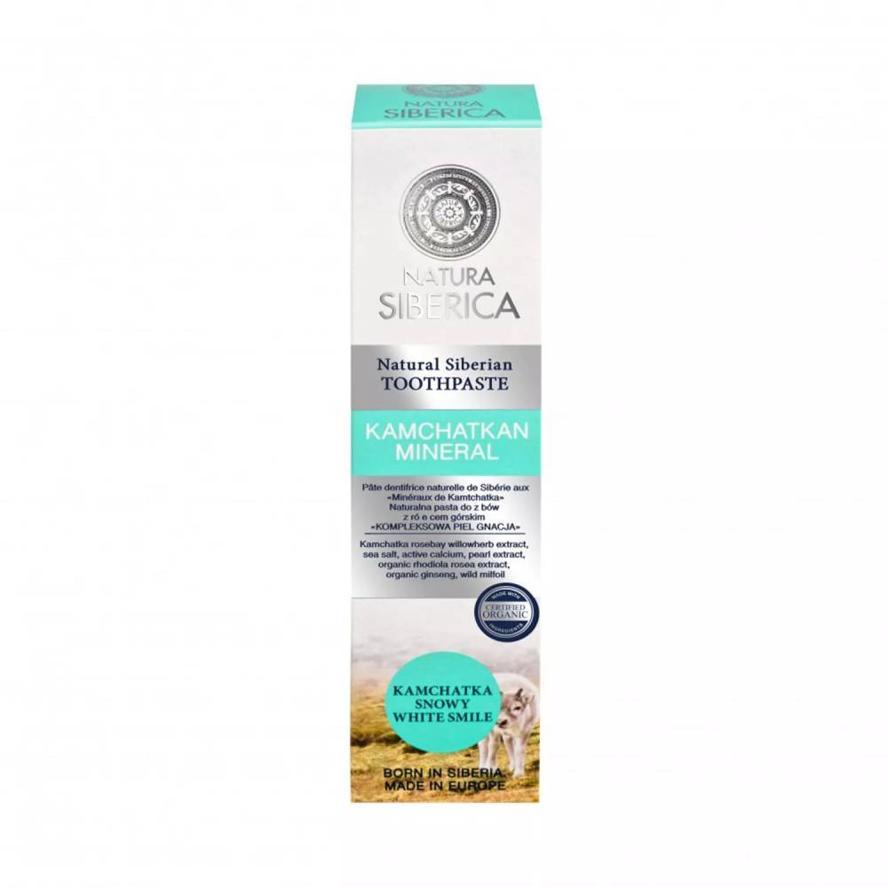 Natura Siberica Natural Dentifrico Sibiro Kamčiatkos mineralai 100g