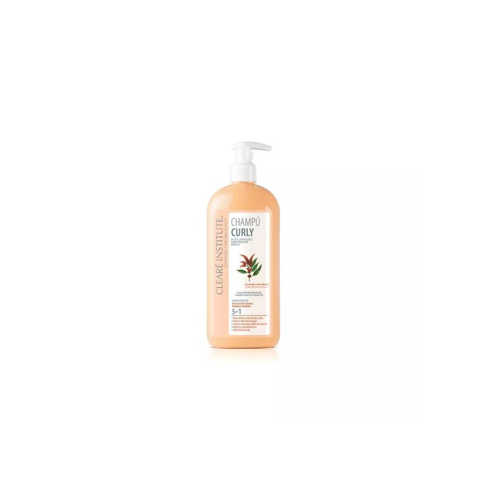 "Clearé Institute Curly Curly" šampūnas "Defined Curls" Drėkinamasis blizgesys 400ml