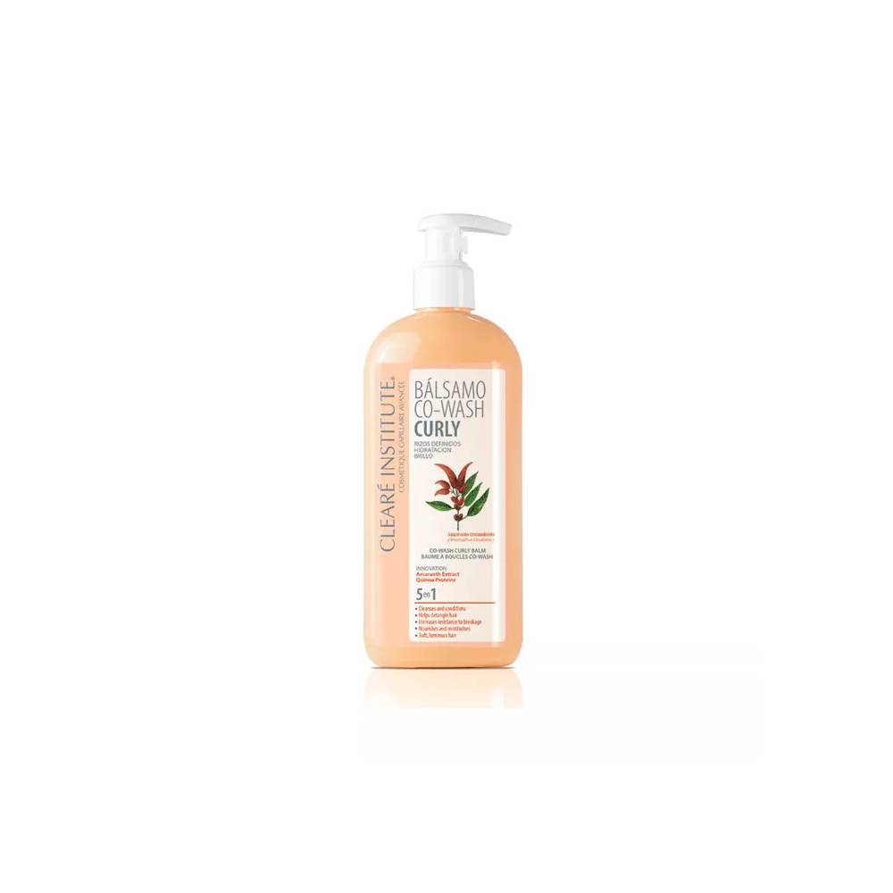 "Clearé" institutas "Co-Wash Curly Curly Balm Defined Curls" drėkinamasis blizgesys 300ml