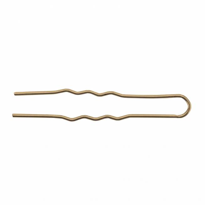 "Eurostil Hair Invisible Hair Pin Bag Bronze 20un