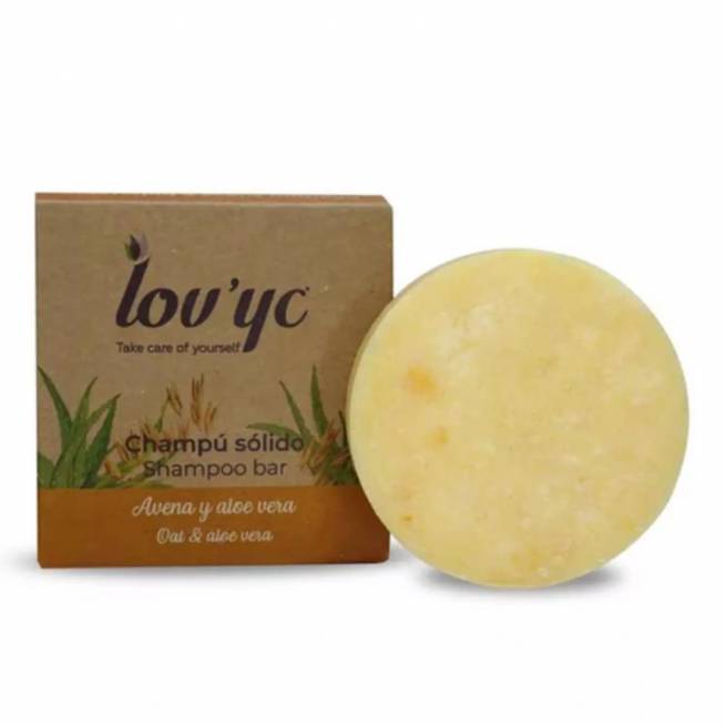 Elie Saab Lovyc Avena y Aloe Vera Champu Solido 50g