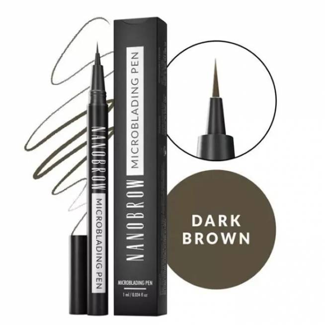 Nanobrow Microblading Pen Dark Brown 1ml