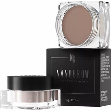 "Nanobrow" antakių pomada vidutiniškai ruda 6g