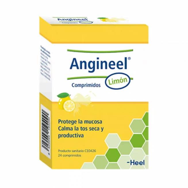 Heel Angineel Lemon 24 tabletės