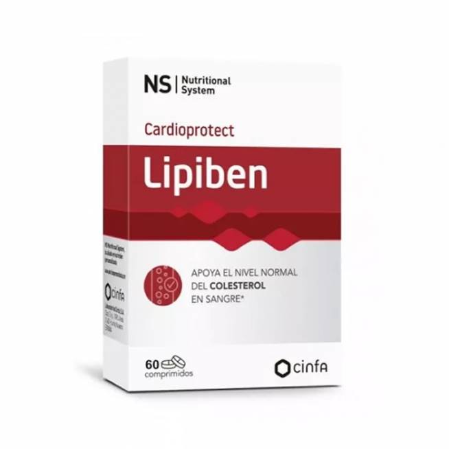 NS Cardioprotect Lipben 60 tablečių