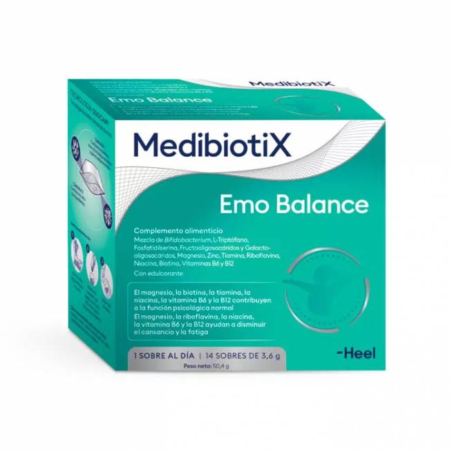 Heel Medibiotix Emo Balance 14 paketėlių