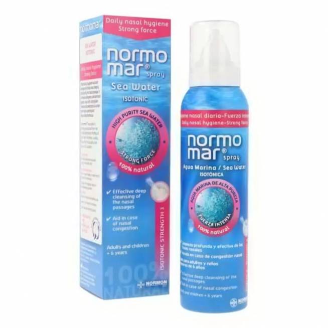 "Normomar" intensyvaus stiprumo higienos purškalas 120ml