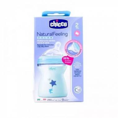 "Chicco" šliaužtinukas Nat-Feel 2m berniukas 250ml