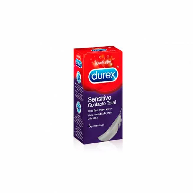 Durex prezervatyvai Total Contact 6U