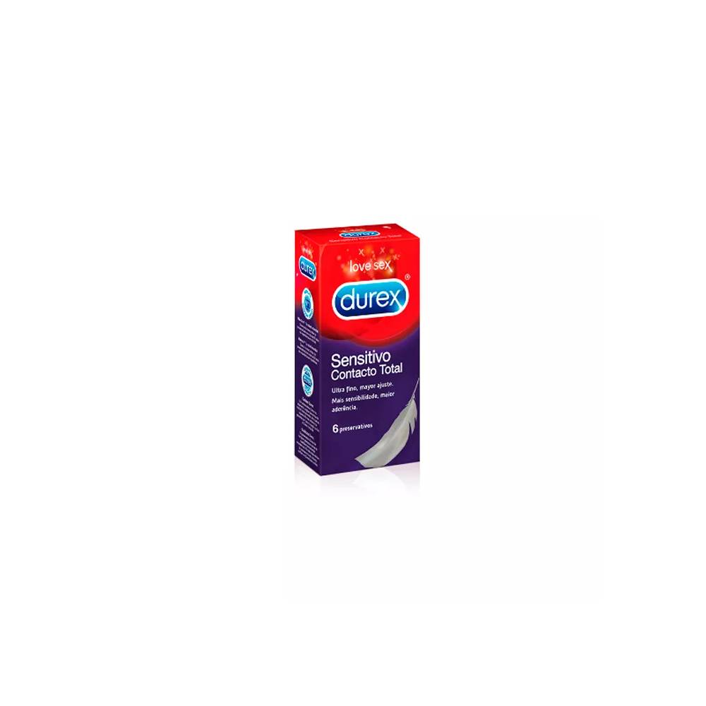 Durex prezervatyvai Total Contact 6U