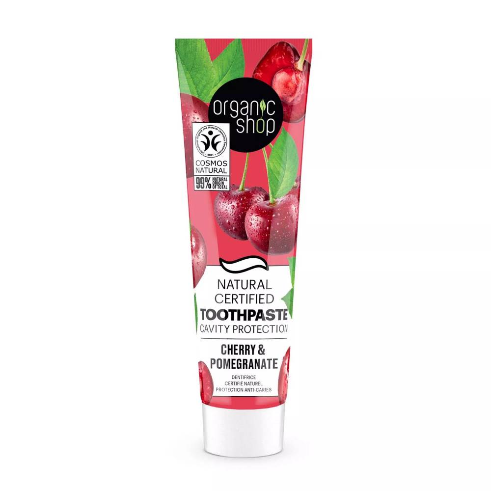 Ekologiška parduotuvė Cherry Dentifrico Cavity Protection 100g