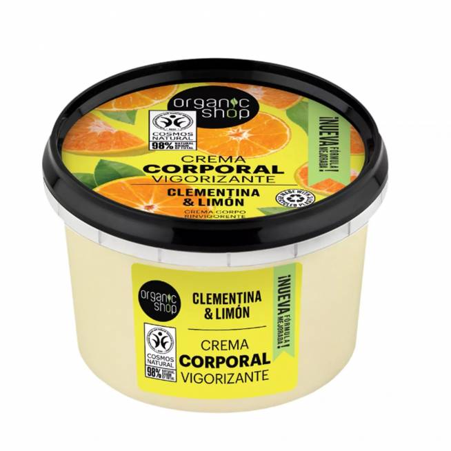 Ekologiška parduotuvė "Clementina Corporal Vigorising Cream" 250ml