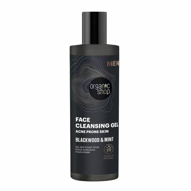 Organic Shop Men Blackwood Gel Limpiador Anti-Acne 200ml