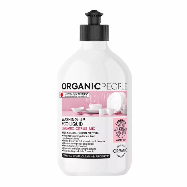 "Organic People" ekologiškas skalbiklis "Citrus Mix Eco Washing-Up Liquid" 200ml