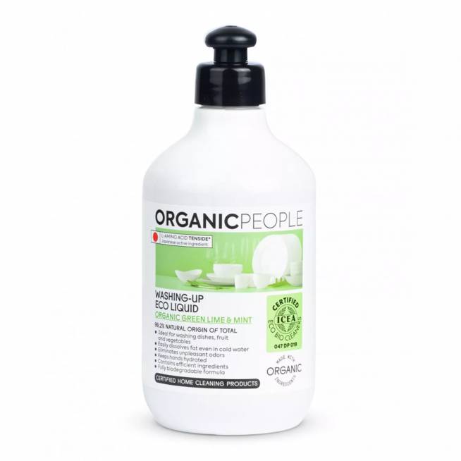 "Organic People Lime y Mint" skalbimo skystis "Eco" 200ml