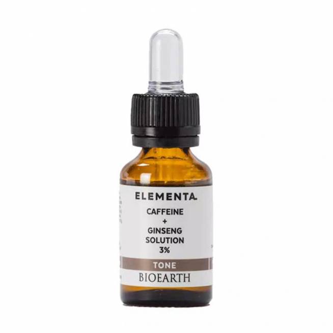 Bioearth Elementa koncentratas Kofeinas Ženšenis 15ml