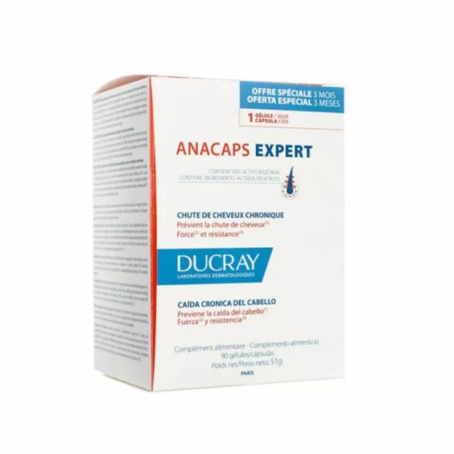 Ducray Anacaps Expert 90 kapsulių 