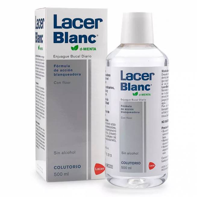 Lacer Lacerblanc mėtų burnos skalavimo skystis 500 ml