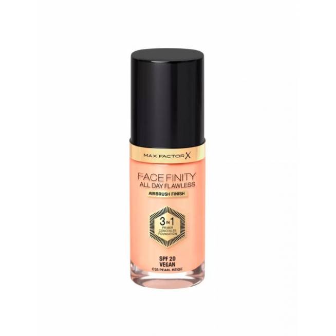 Max Factor Facefinity 3in1 Primer, Concealer y Foundation 85-Caramel 30ml