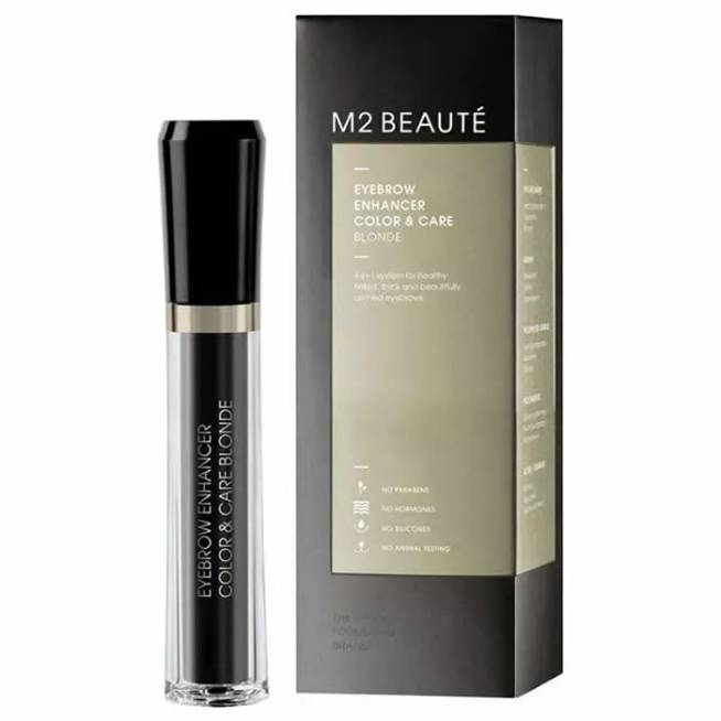 M2 Beauté antakių ryškinimo priemonė Color Care Blonde 6ml