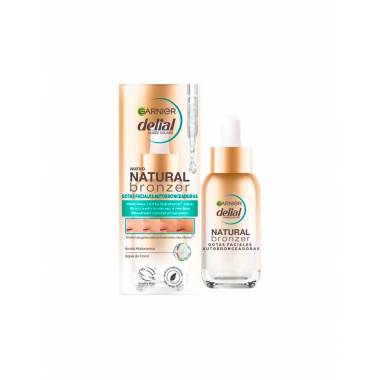 "Delial Natural Bronzer" savaime bronzinantys veido lašai 30ml