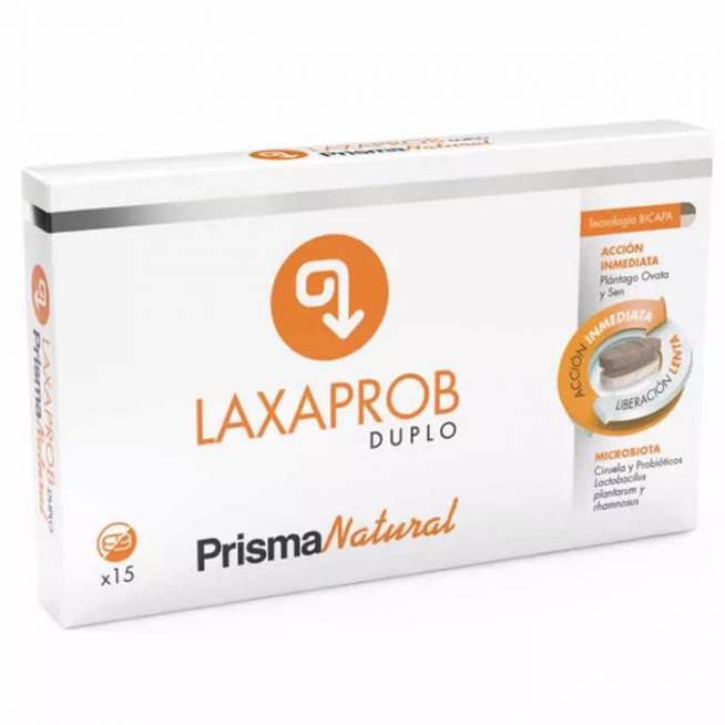 Prisma Natural Laxaprob 15 dvisluoksnių tablečių