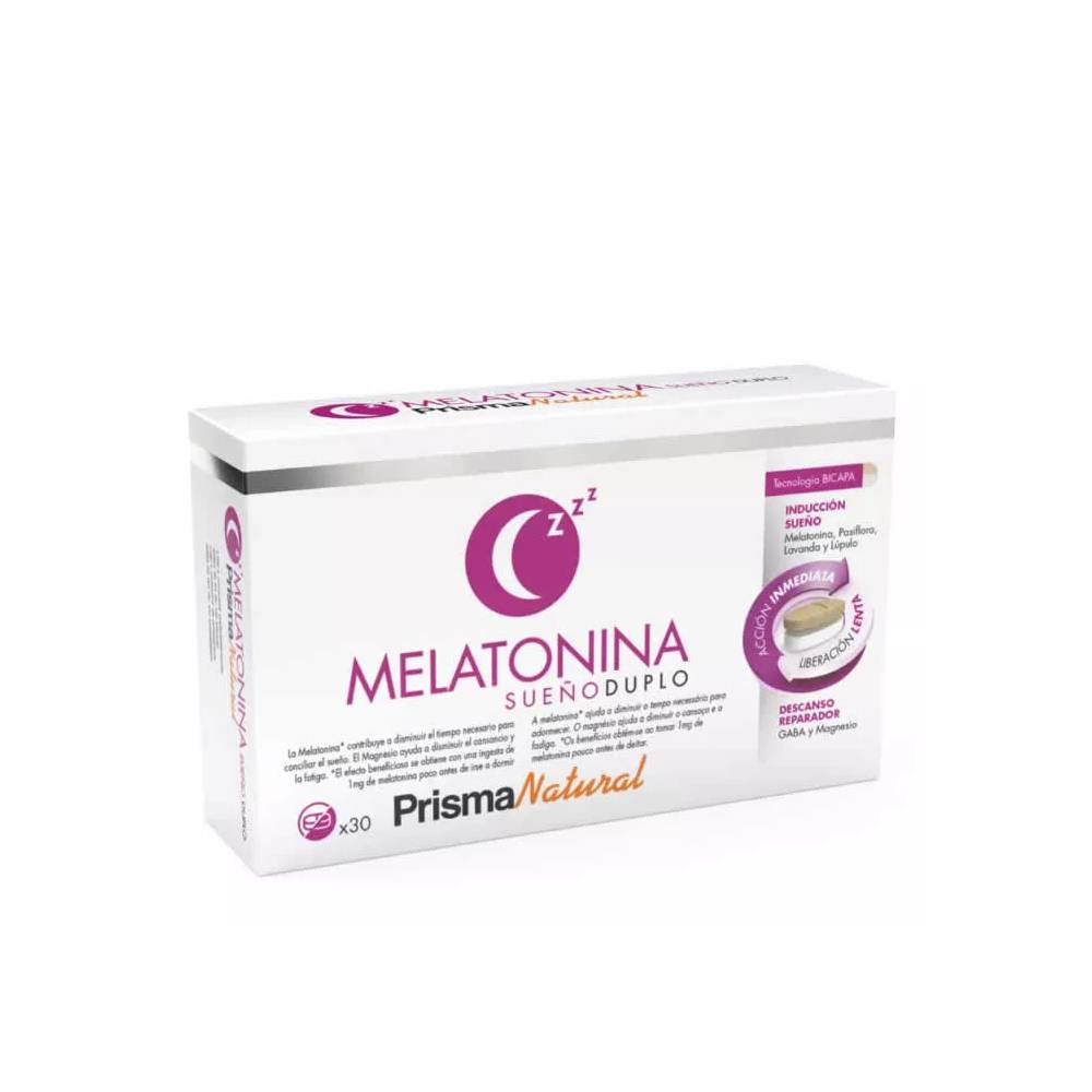 "Prisma Natural Melatonin Sleep" 30 dvisluoksnių tablečių