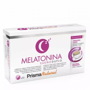 "Prisma Natural Melatonin Sleep" 30 dvisluoksnių tablečių