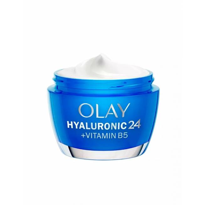 "Olay Hyaluronic24" vitamino B5 dieninis kreminis gelis 50ml