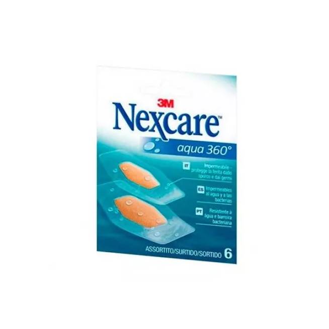 "Nexcare Aqua 360" 6 įklotai