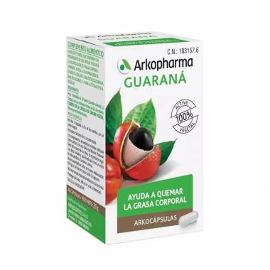 Arkopharma Arkocápsulas Guarana 45 kapsulės 