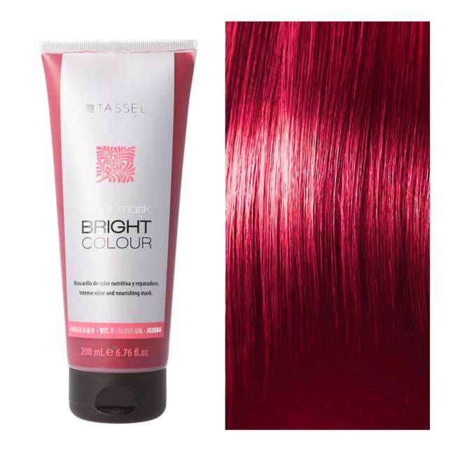 Eurostil Bright Colour Maskarila Capilar Color Rojo 1un