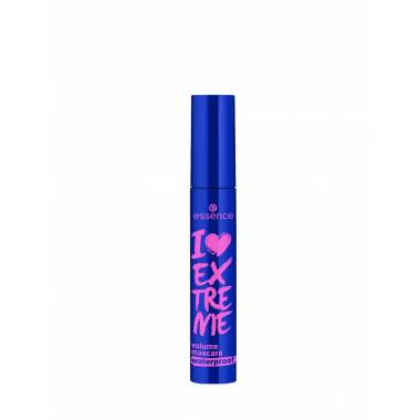 Essence Cosmetics I Love Extreme Volume blakstienų tušas, atsparus vandeniui 12ml