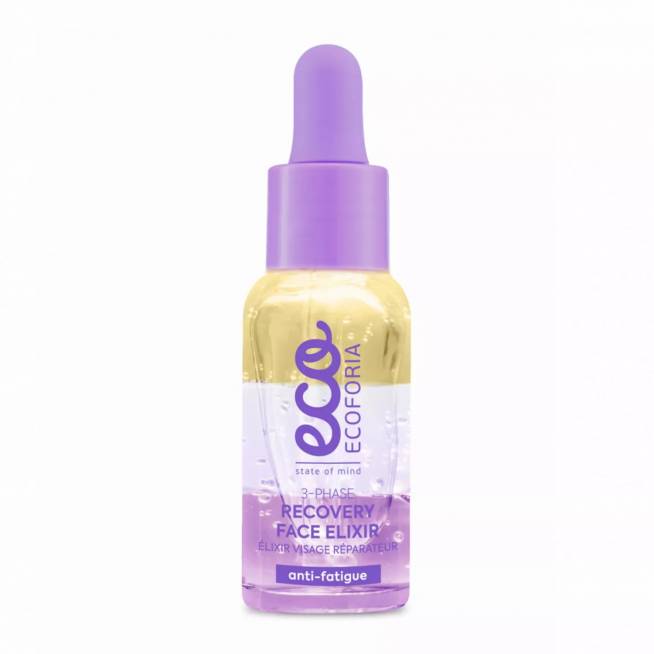 "Ecoforia" 3 fazių atstatomasis veido eliksyras 30ml