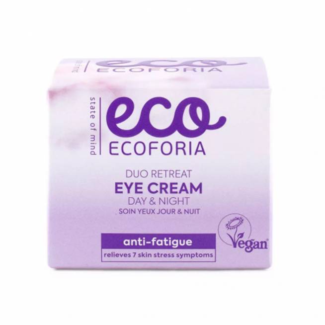 "Ecoforia Duo Retreating Eye Cream" dieninis ir naktinis kremas 50ml