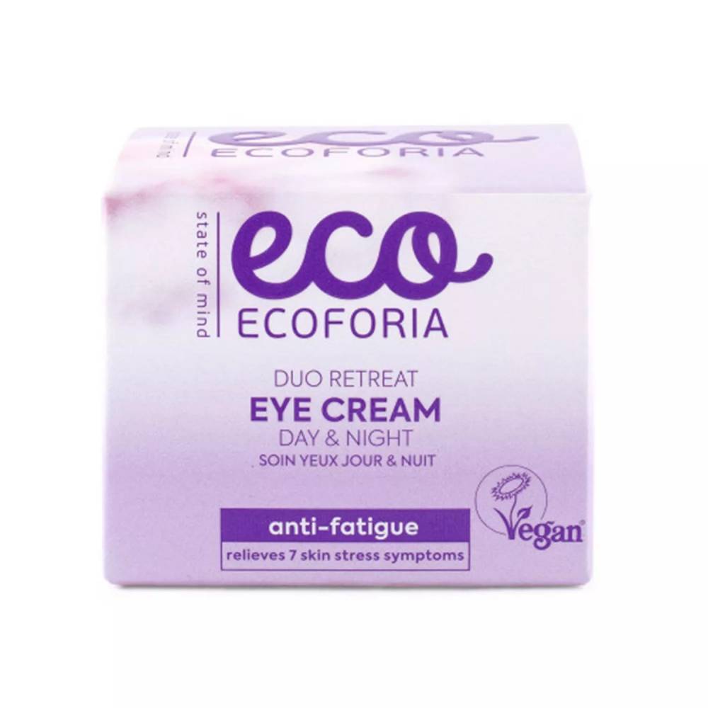 "Ecoforia Duo Retreating Eye Cream" dieninis ir naktinis kremas 50ml