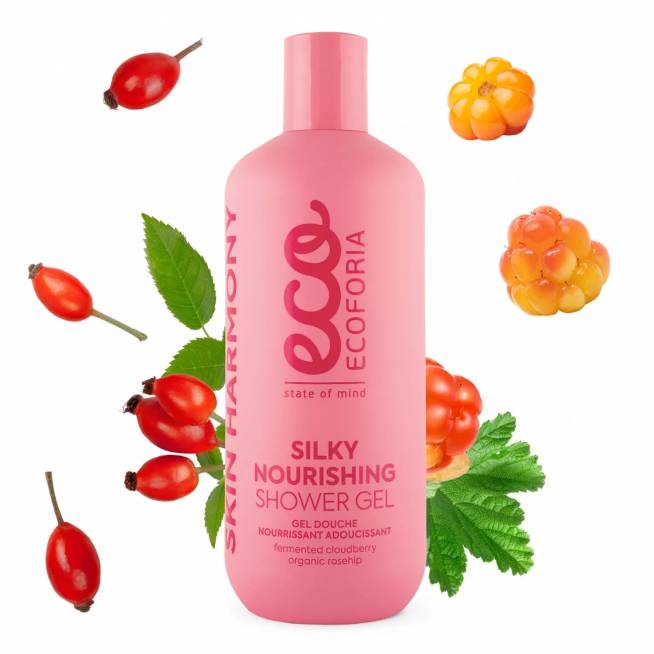 "Ecoforia Silky Nourishing Gel De Baño" 400ml