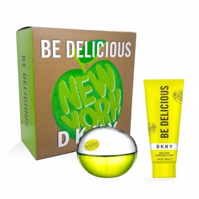 DKNY Be Delicious kvepalų purškiklis 100 ml, 2 vnt