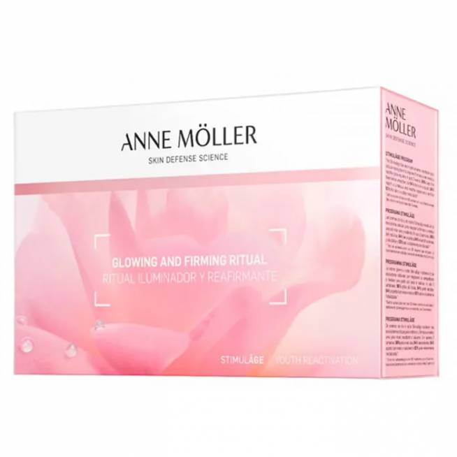 Anne Möller Stimulâge Stimulâge Glow Firm Cream Spf15 sausa oda 50ml 4 dalių rinkinys