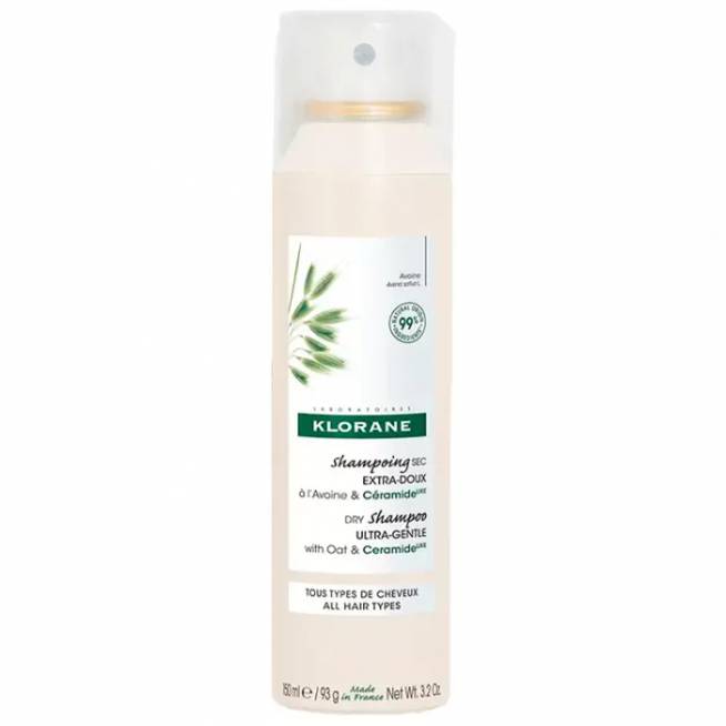 Klorane A LA Leche de Avena Champú Seco Extrasuave 150 ml