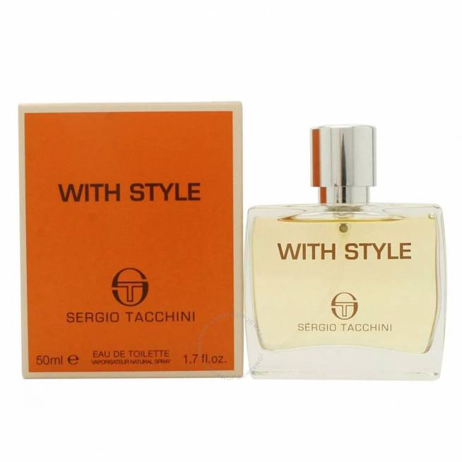 Sergio Tacchini With Style tualetinis vanduo 50ml purškalas