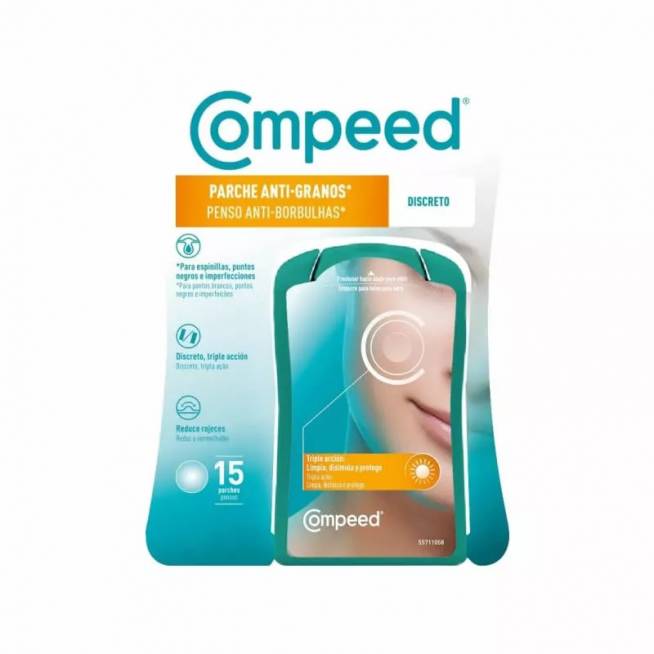 "Compeed" diskretus pleistras "Antigrain" 15 u