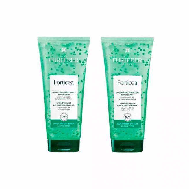 Rene Furterer Forticea Energizuojantis šampūnas 2x200ml