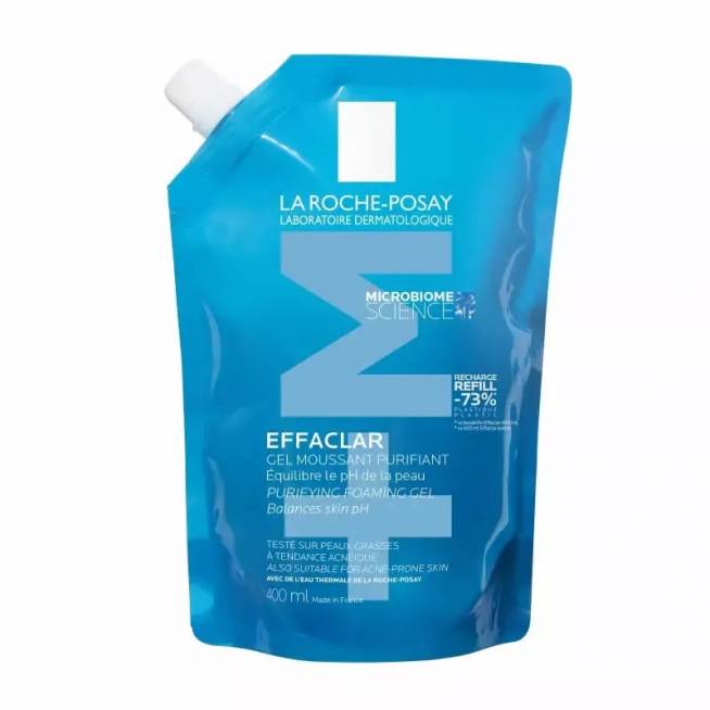 La Roche Posay Effaclar Gel Moussant papildymas 400ml