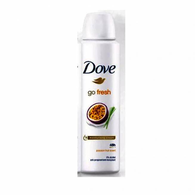 Dove Go Fresh Passion Fruit y Lemon Grass dezodorantas purškiklis 200ml