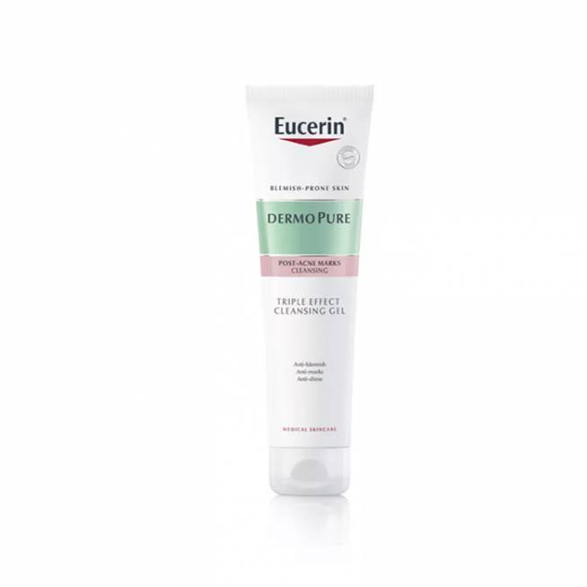 "Eucerin Dermopure Oil Control" valomojo gelio koncentratas 150ml