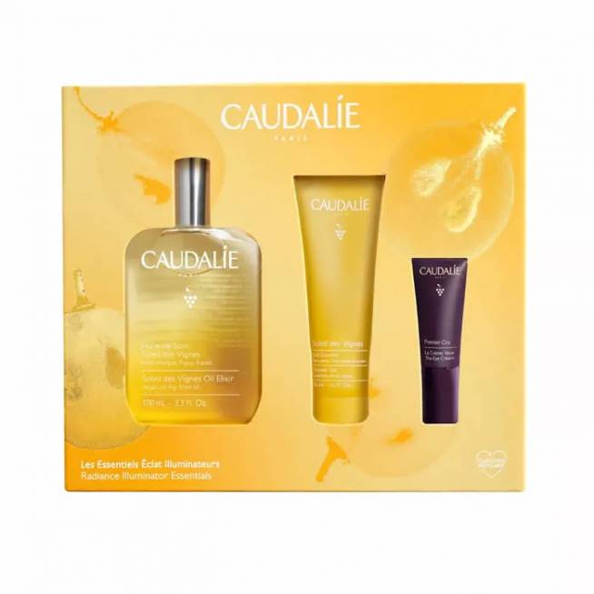 "Caudalie Soleil Des Vignes" gydomasis aliejus 50 ml, 3 dalių rinkinys