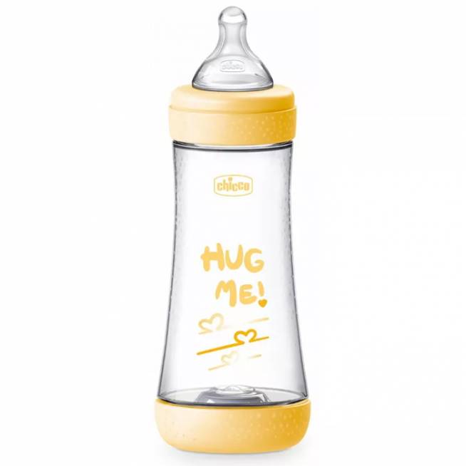 Chicco Baby Bottle Perfect5 4 Chicco Baby Bottle Perfect 4M+ 300ml silikoninis neutralus